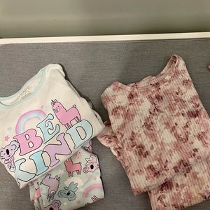 Girls size 6 Pajama Sets